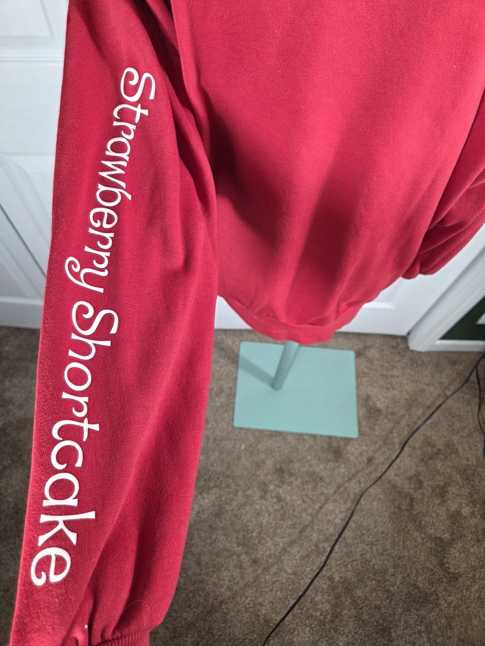 Strawberry Shortcake Graphic Sweatshirt Women’s Medium Y2K - Picture 5 of 10